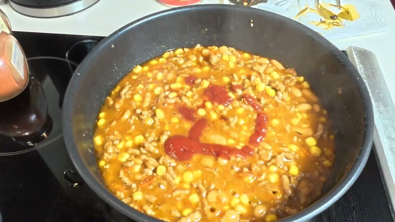 Чили кон карне. Вкусно до слёз! Некоторые любят погорячее/поострее)#рецепты #еда #cook
