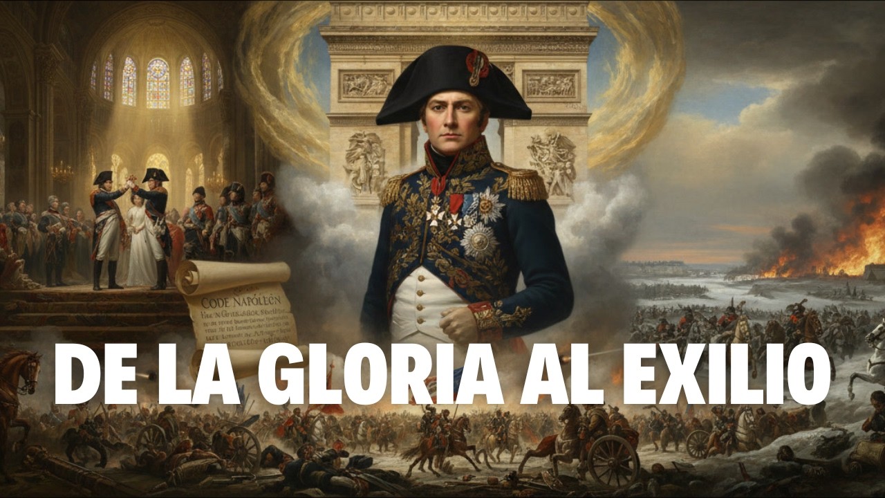 El Ascenso y la Caída del Primer Imperio Francés | Napoleón: De la Gloria al Exilio