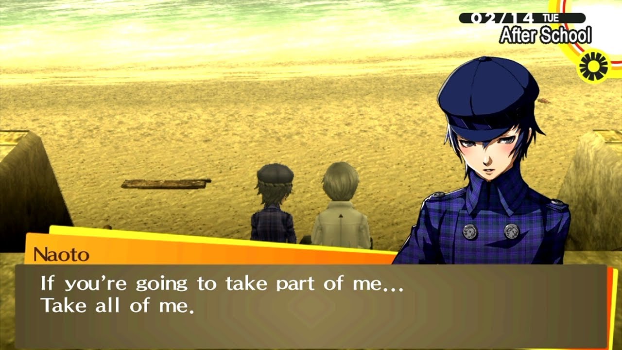 [HD] [PS Vita] Persona 4 Golden - Valentine's Day: Naoto