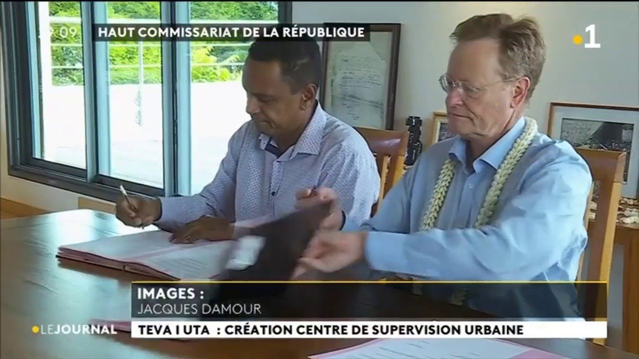 Teva I Uta passe &agrave; la vid&eacute;osurveillance