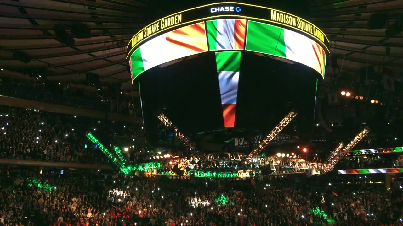 UFC 205 Conor Mcgregor Entrance