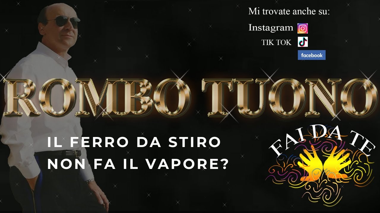 Il ferro da stiro non fa vapore?