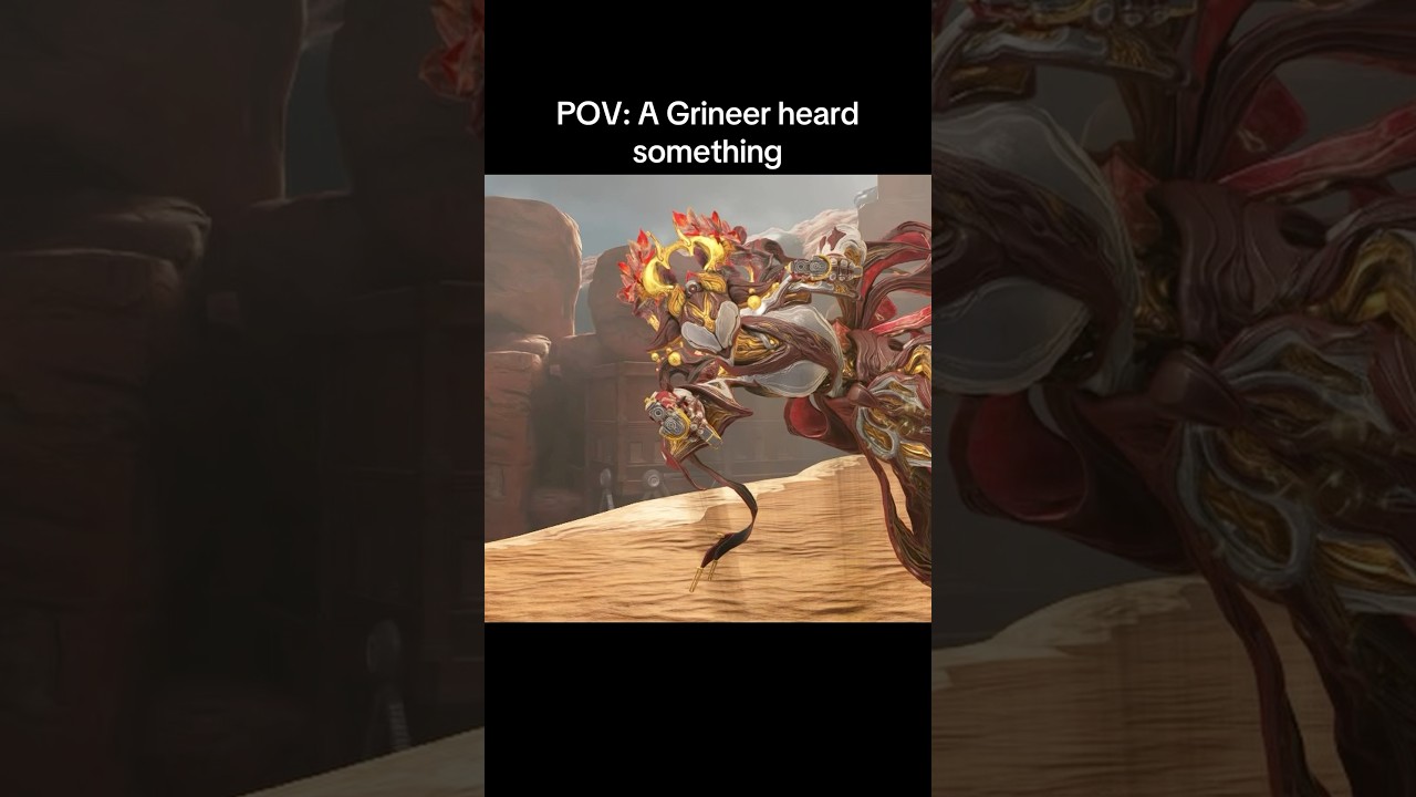 POV: A Grineer heard something #warframe #gaming #warframecommunity #warframememes #warframepc