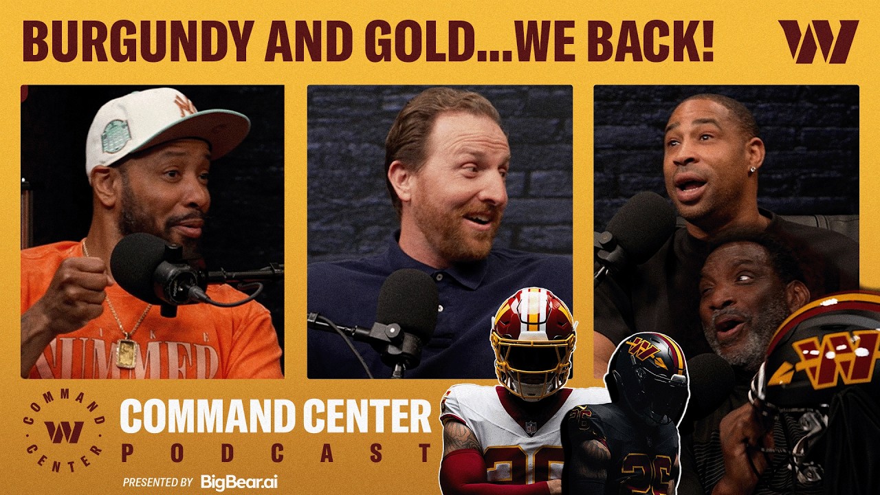NEW UNIFORM INSTANT REACTION!!! feat. Doug Williams | Podcast | Washington Commanders | NFL