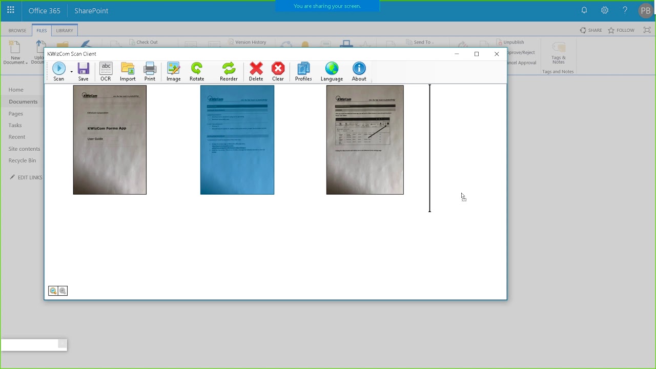 Scanning & Printing in SharePoint Online Made Easy by Peter Baddeley