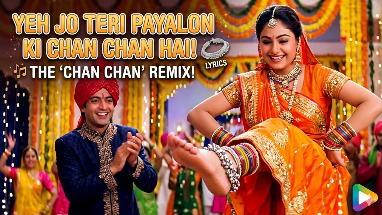 Yeh Jo Teri Payalon Ki Chan Chan Hai (Lyrics) | Abhijeet & Sadhana Sargam | Masoom (1996)
