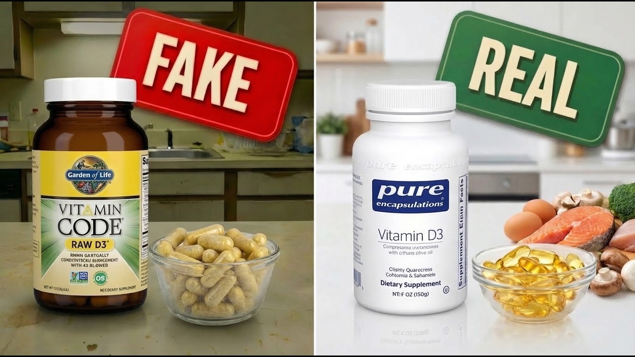 Это НЕ настоящий витамин D (хотя на упаковке написано «высокая концентрация»).