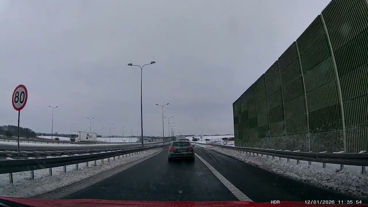 Zjazd A1 na S1.