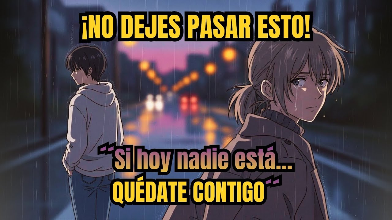 Si hoy nadie está… QUÉDATE CONTIGO💫 