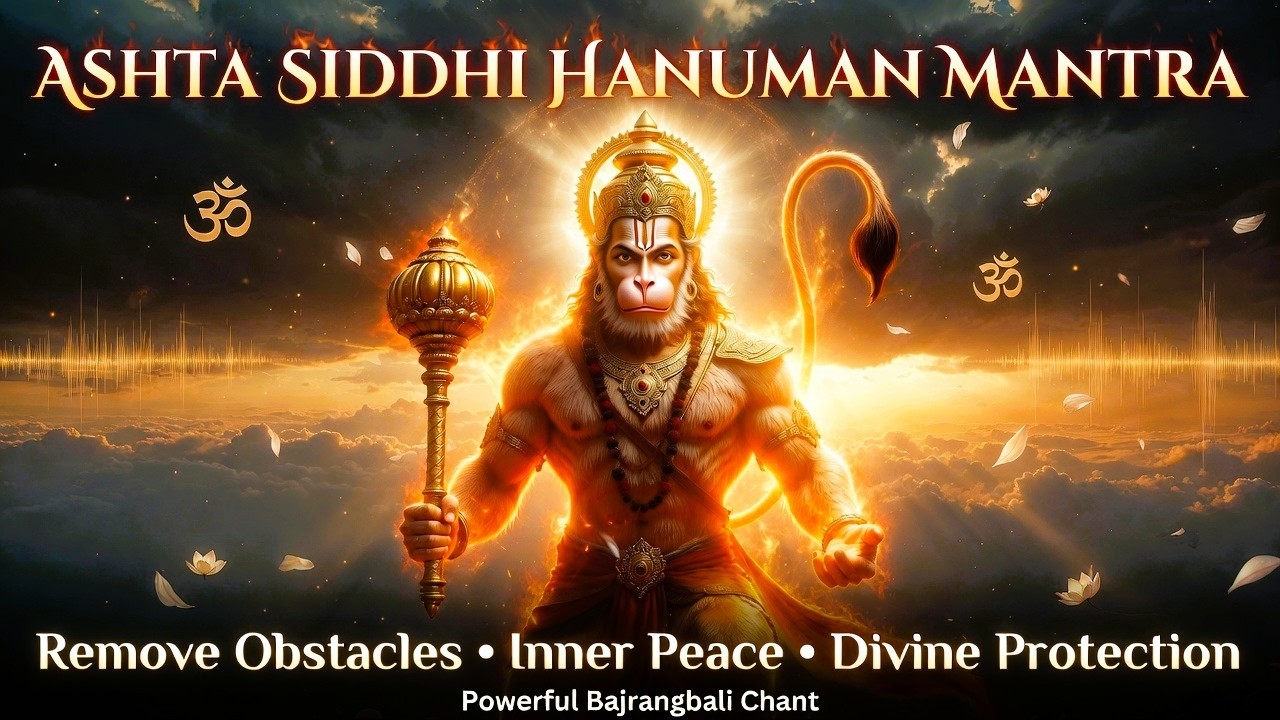 Ashta Siddhi Hanuman Mantra 432Hz | Remove Obstacles • Inner Peace • Divine Protection
