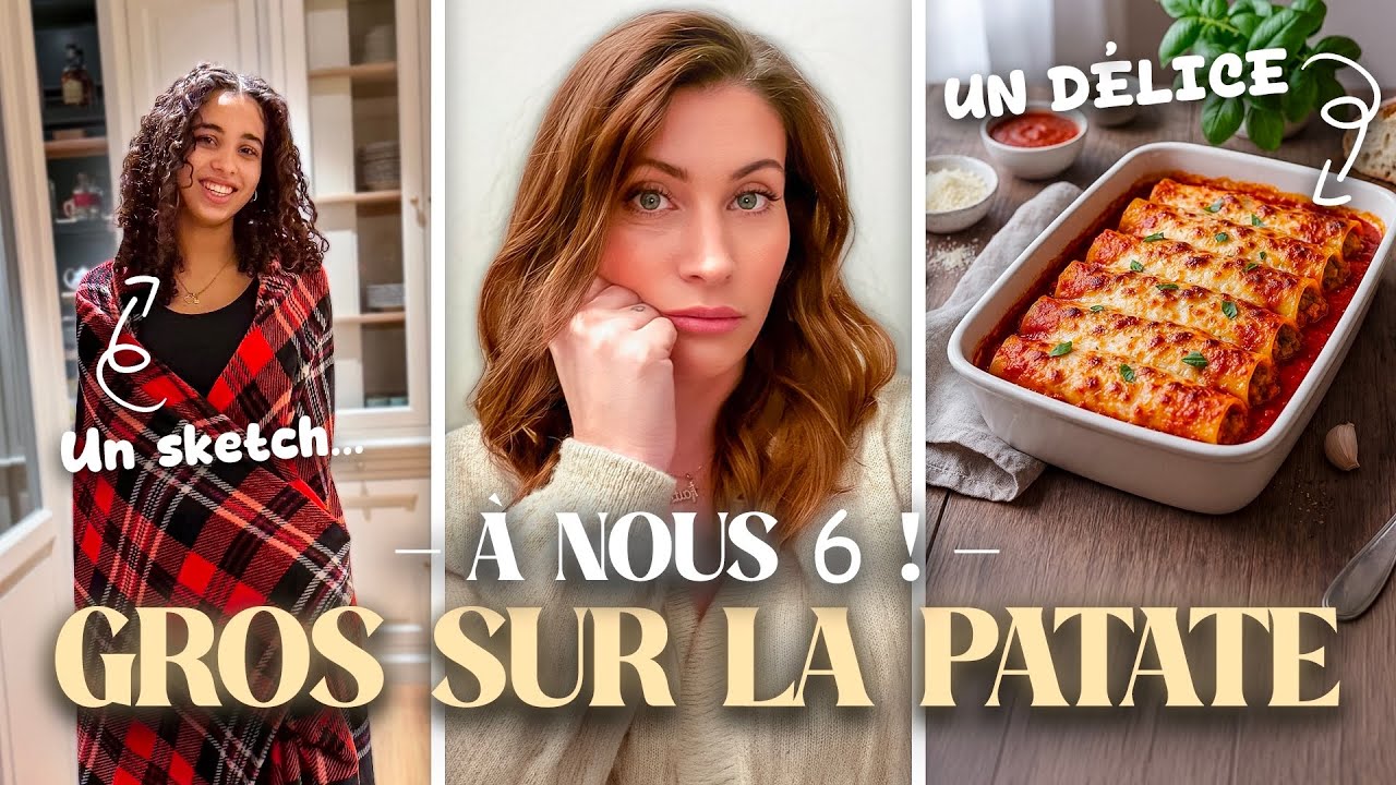 Vous parler &agrave; c&oelig;ur ouvert, une recette de Canelloni et ma fille qui m&rsquo;exasp&egrave;re 😅