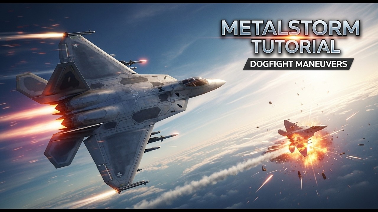 Metalstorm Gameplay – Intense Air Combat & Epic Jet Dogfights