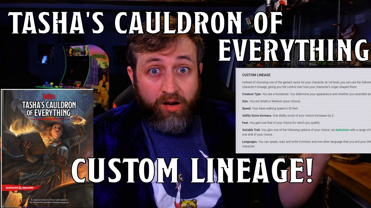 Custom Lineage in Tasha's Cauldron of Everything | Nerd Immersion