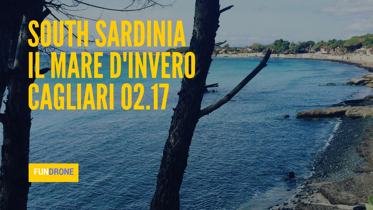Sardinia Cagliari Sea Aerial View HD with Phantom 3 Standard