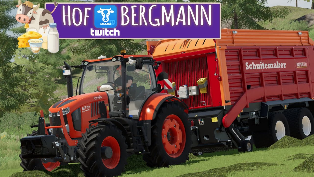 LS22 HOF BERGMANN #37 [TWITCH LP] :  Gras für die Silage Herstellung  | FARMING SIMULATOR 22