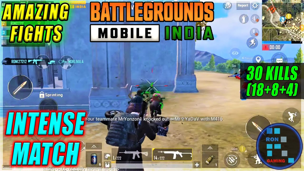 BGMI | Very Intense And Amazing Fights With 