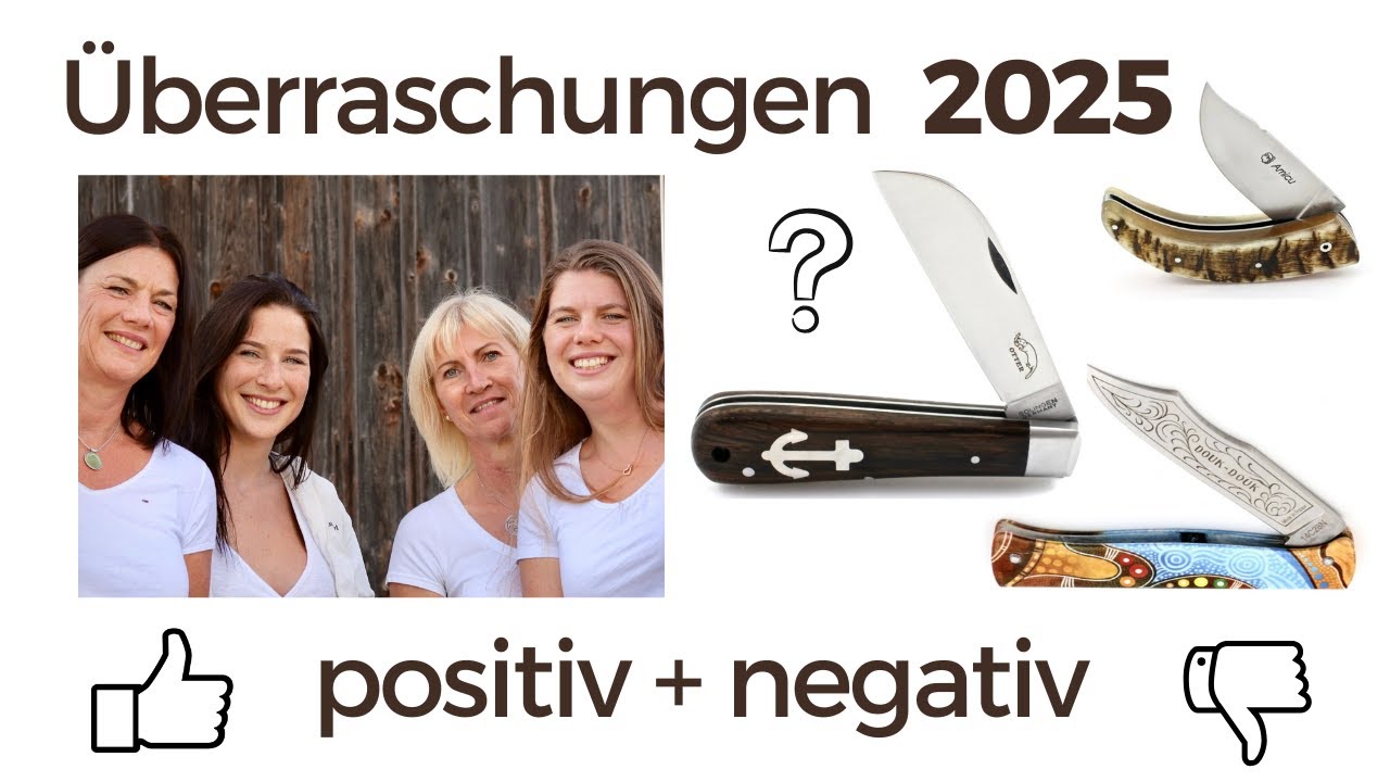 Welche Messer haben uns 2025 wirklich &uuml;berrascht! Positiv und Negativ