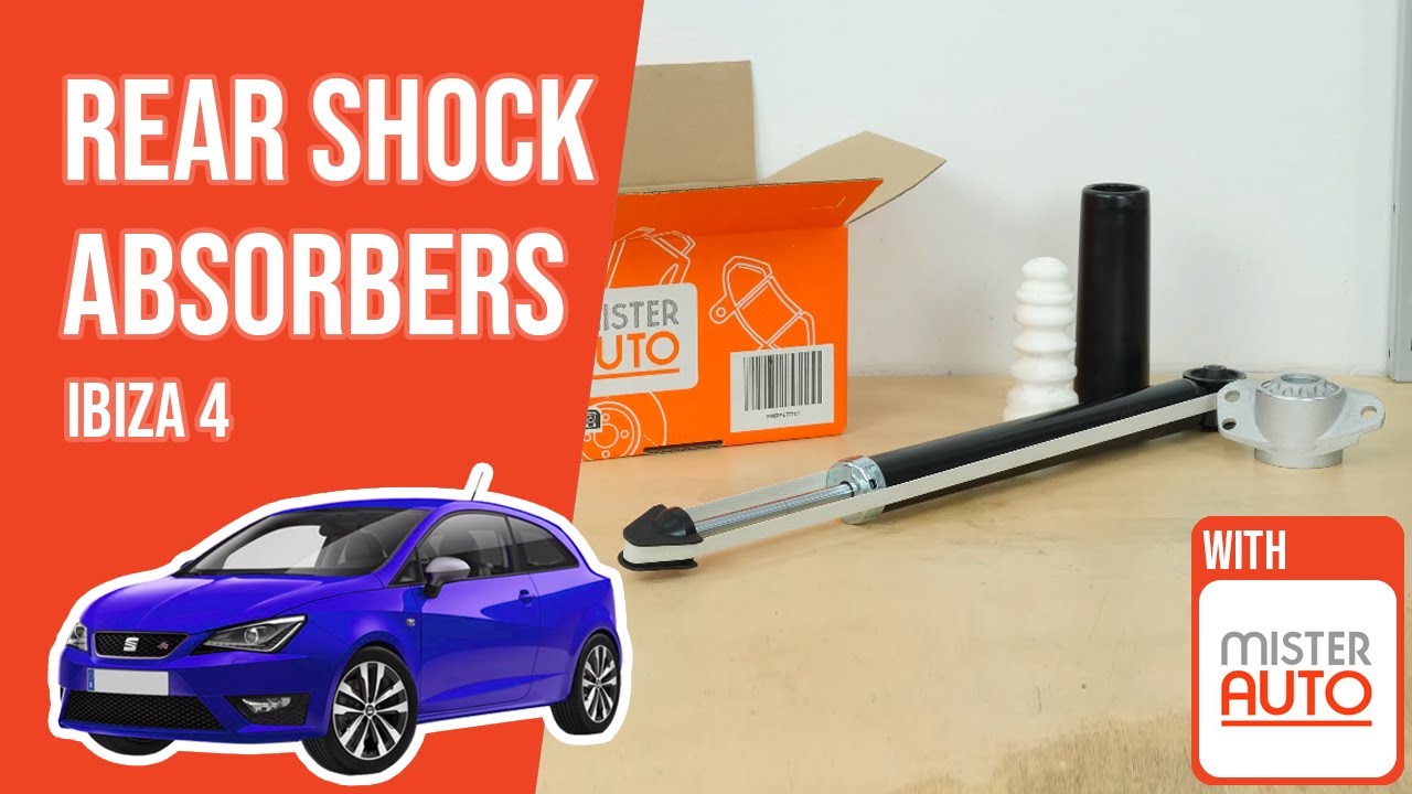 How to replace the rear shock absorbers Ibiza mk4 ➿
