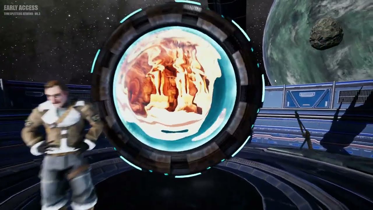 (VOD) splitting time in TimeSplitters Rewind