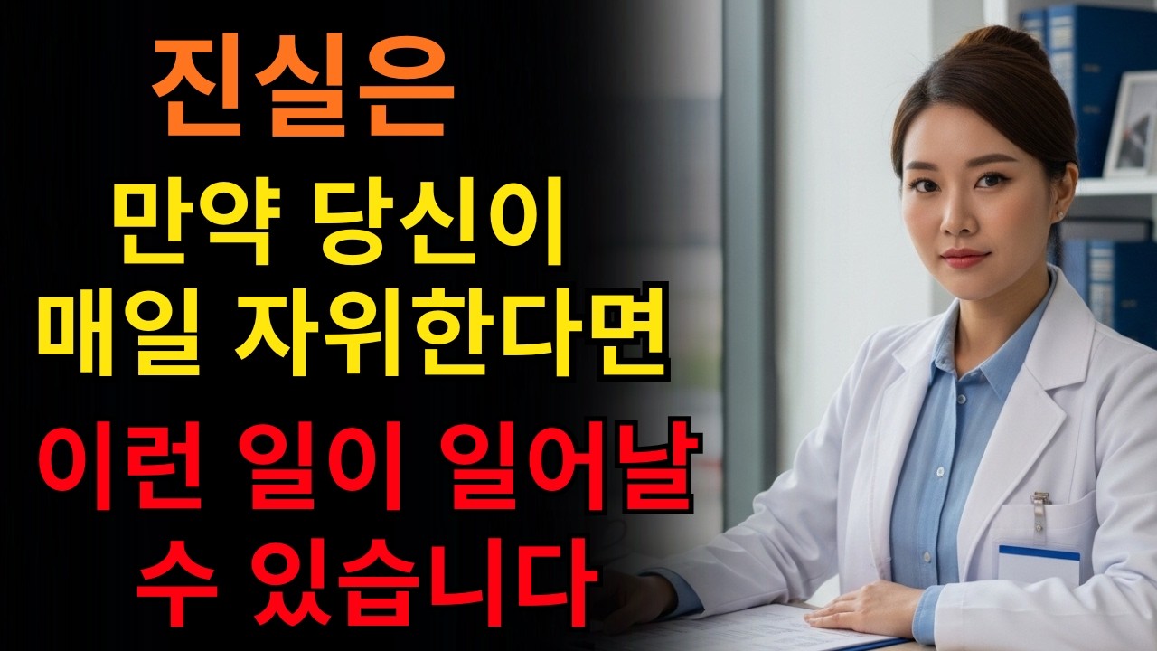 매일 사정한다면 실제로 어떤 일이 일어날까?