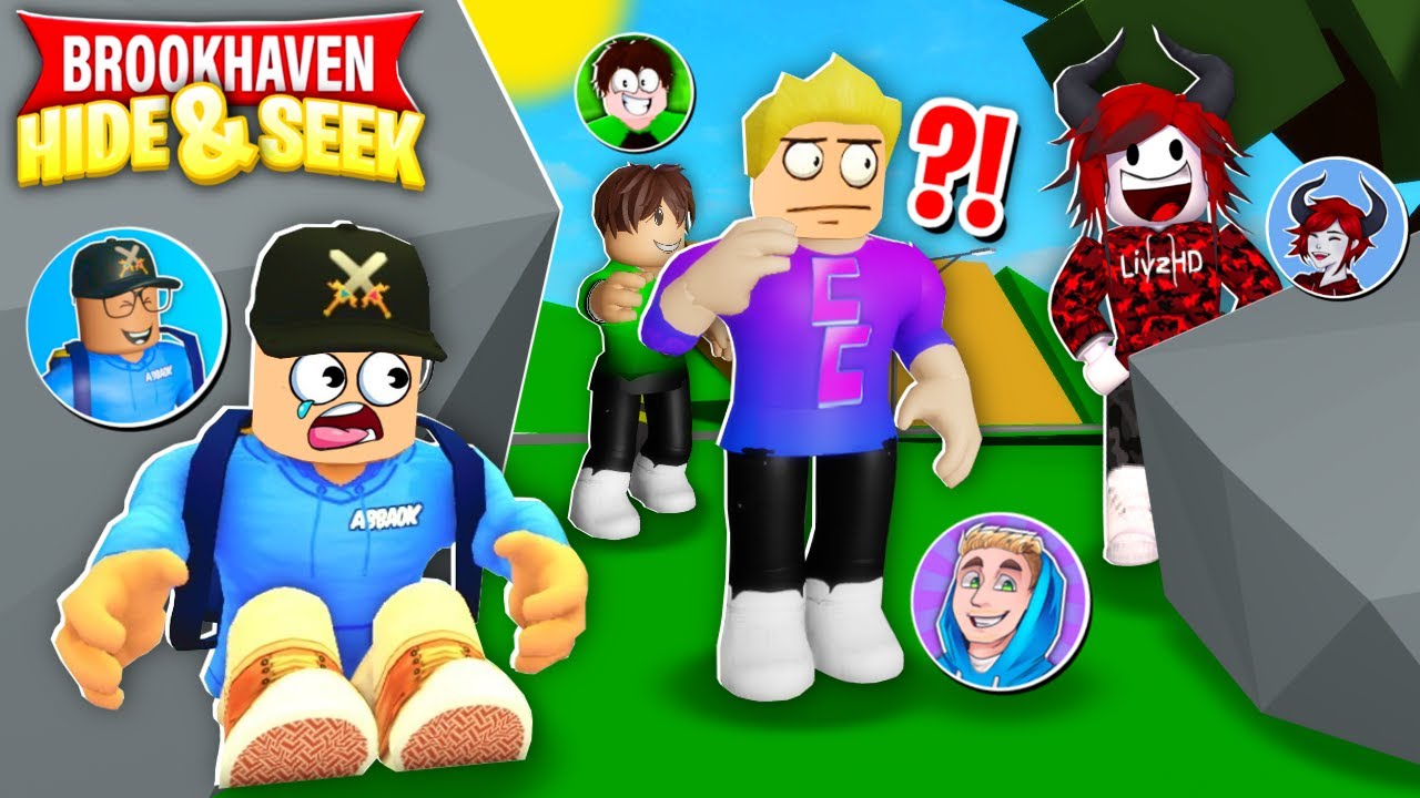 ABBAOK, CEDDY, LIVZHD & MAJOO spielen VERSTECKEN in Brookhaven! 😄 (Roblox Brookhaven 🏡RP | Deutsch)