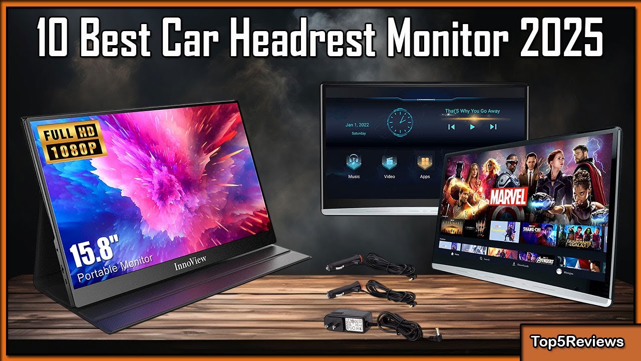 Best Car Headrest Monitors of 2025 EXPERT REVIEWS