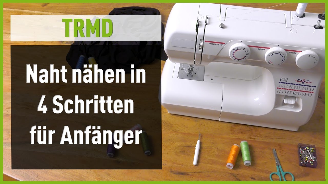 Tutorial: N&auml;hen mit der N&auml;hmaschine