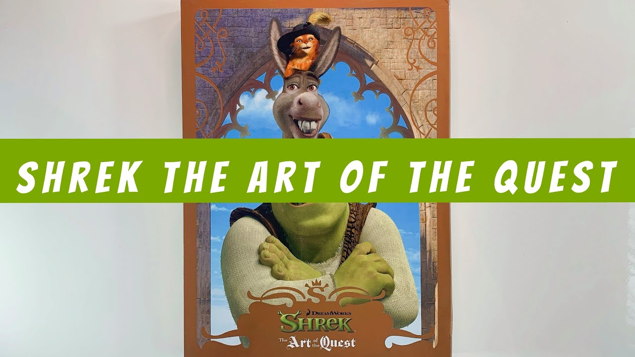 Shrek The Art of The Quest (flip through) Artbook