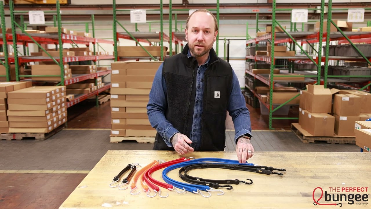 10 Pack of Standard Duty Straps- The Perfect Bungee, Made in USA