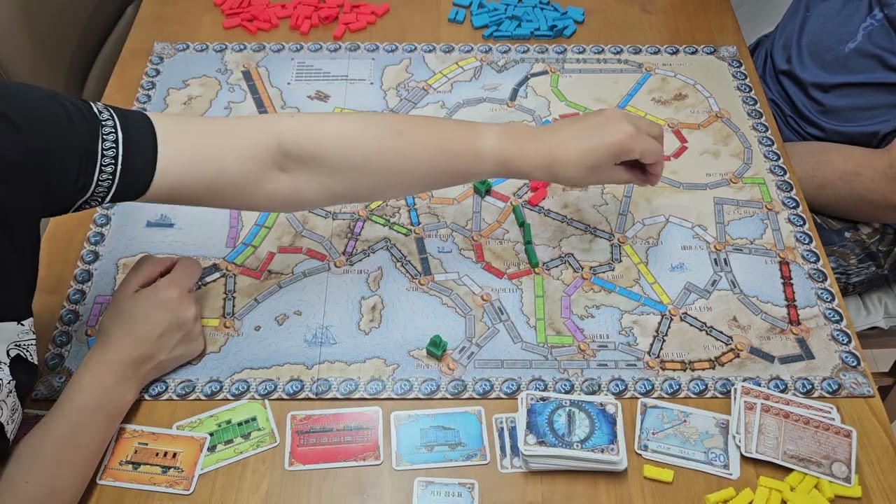 티켓투라이드 유럽 설명편(TICKET TO RIDE EUROPE)