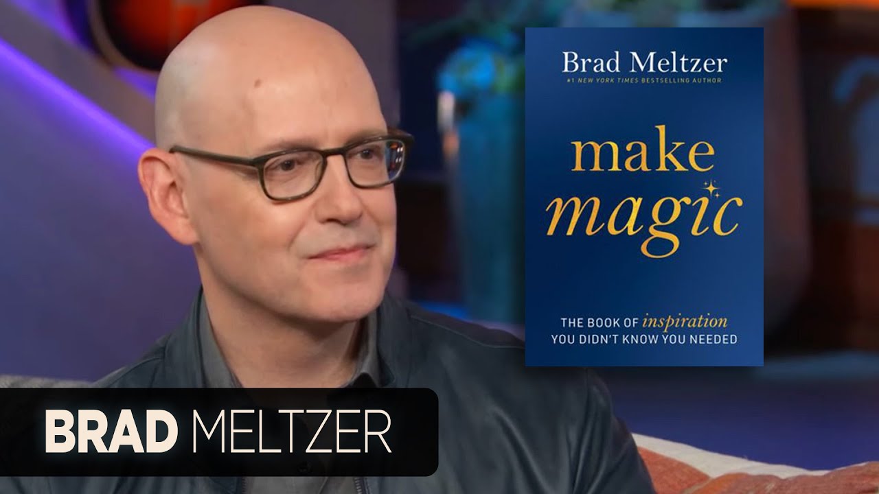 Brad Meltzer Talks New Book 'Make Magic' on The Kelly Clarkson Show