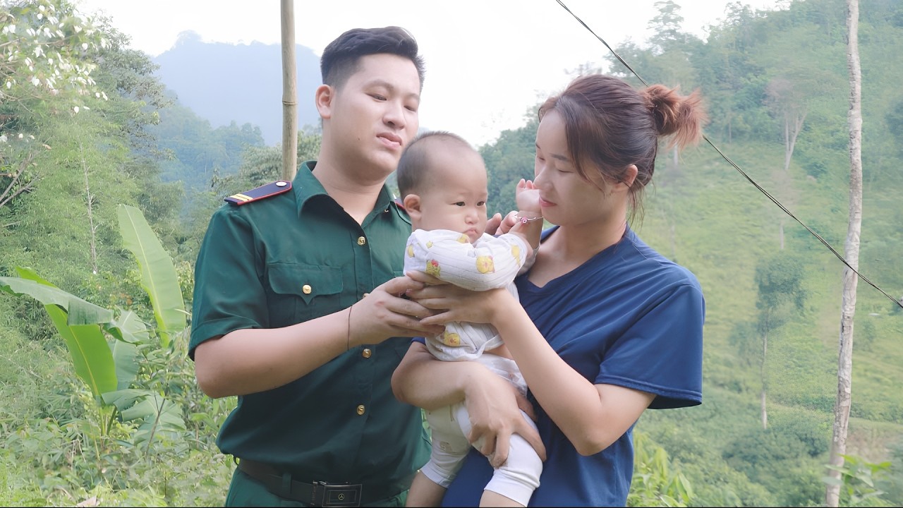 Tu Loan, 17-year-old single mother, was rescued from her abusive ex-husband by kind police officers.