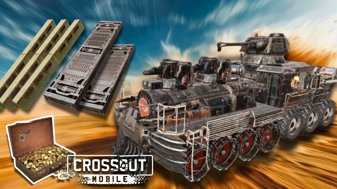 One of the BEST Packs in Crossout Mobile! • Long Frames, Long APC parts, ..