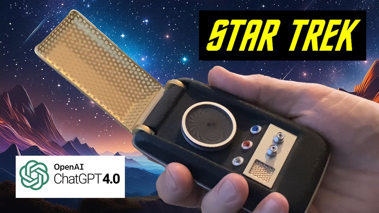 Star Trek Role-Play with AI: Using the Wand Company Bluetooth Communicator and ChatGPT 4o