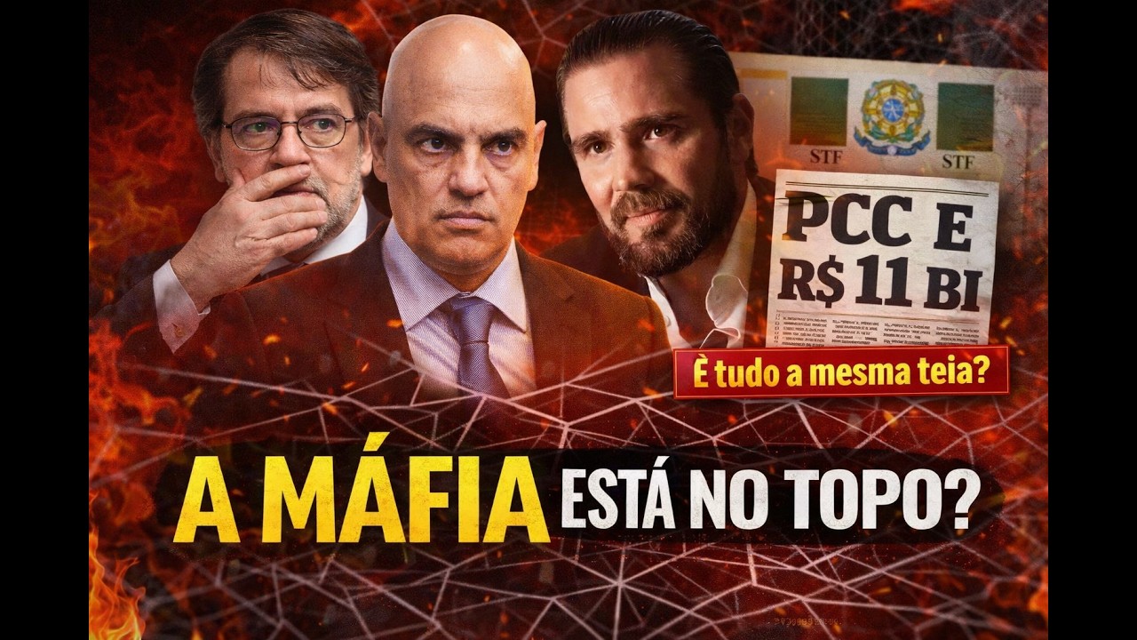 🔥 A REPÚBLICA DOS AMIGOS: Esquema Master expõe Toffoli, PCC e STF | Editorial 12/01/2026