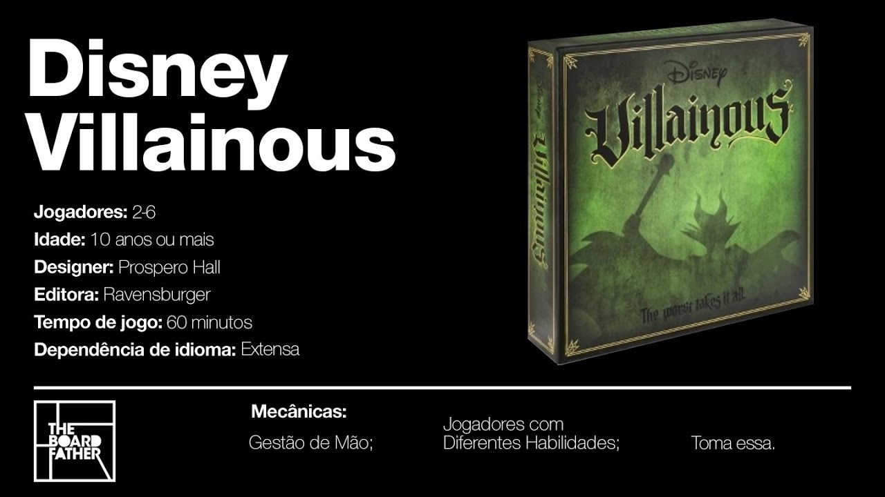 Disney Villainous - Como Jogar [TBF]