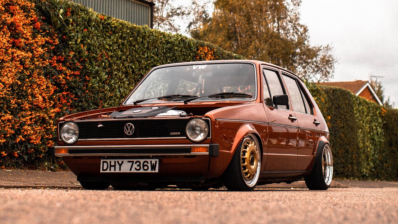 Heavily Modified 1980 Volkswagen Golf Mk1 PD130TDi Air Ride By The Drivers Collection