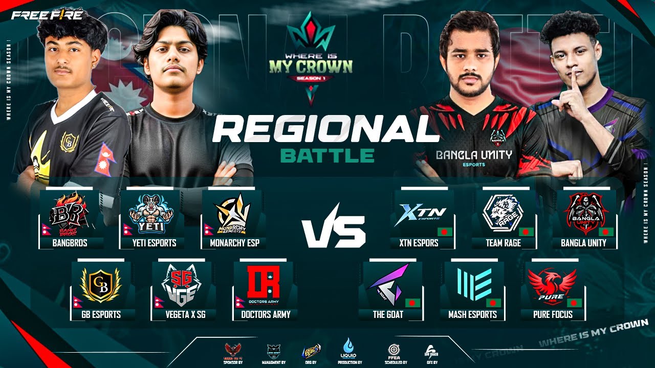 [🚨LIVE] WHERE IS MY CROWN || REGIONAL BATTLE || ORGANIZED BY LEGACY ||