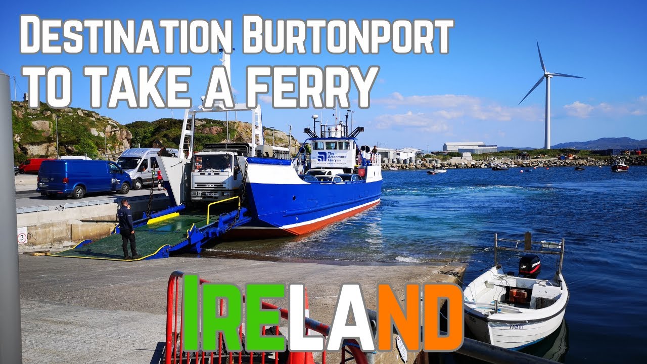 Burtonport in Donegal the only place to take a ferry to Arranmore Island (S2E4)