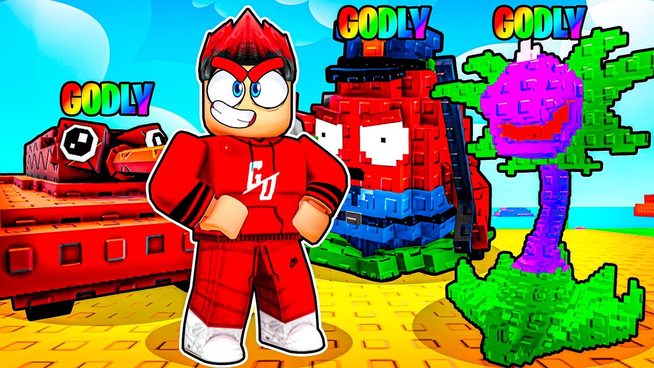 EKSPERIMEN GILA! AKU HANYA GUNA TUMBUHAN GODLY UNTUK KALAHKAN BRAINROTS! (Roblox Malaysia)