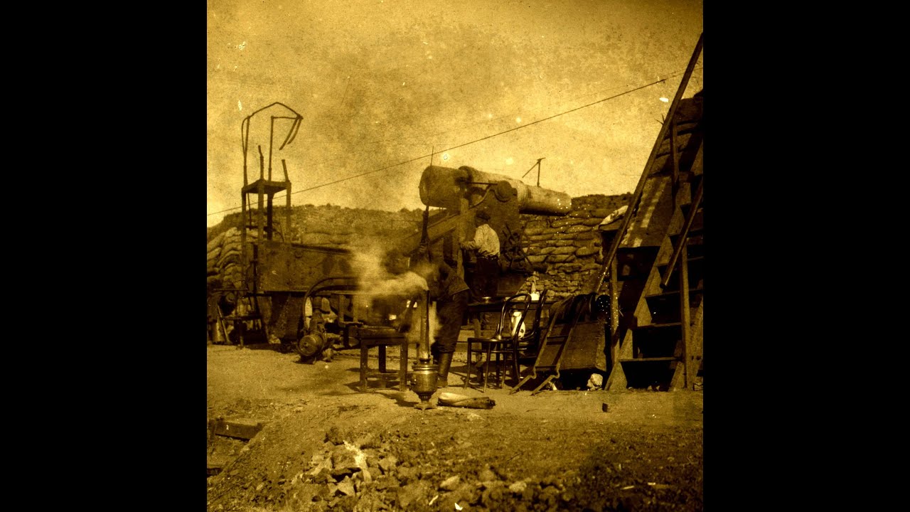 3D Stereoscopic Photographs of Russian Artillery During the Siege of Port Arthur (1904)