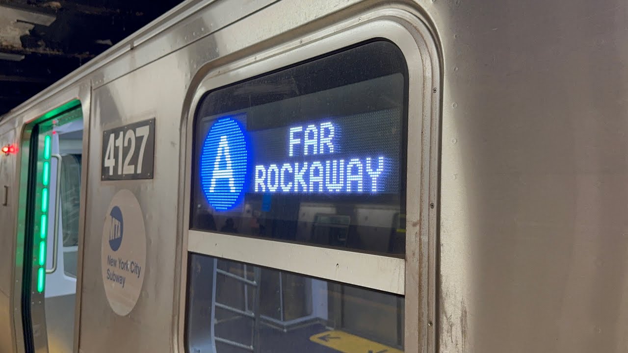 IND 8 Av Express: R211A (A) Train [Inwood-207 St to Far Rockaway-Mott Av #2]