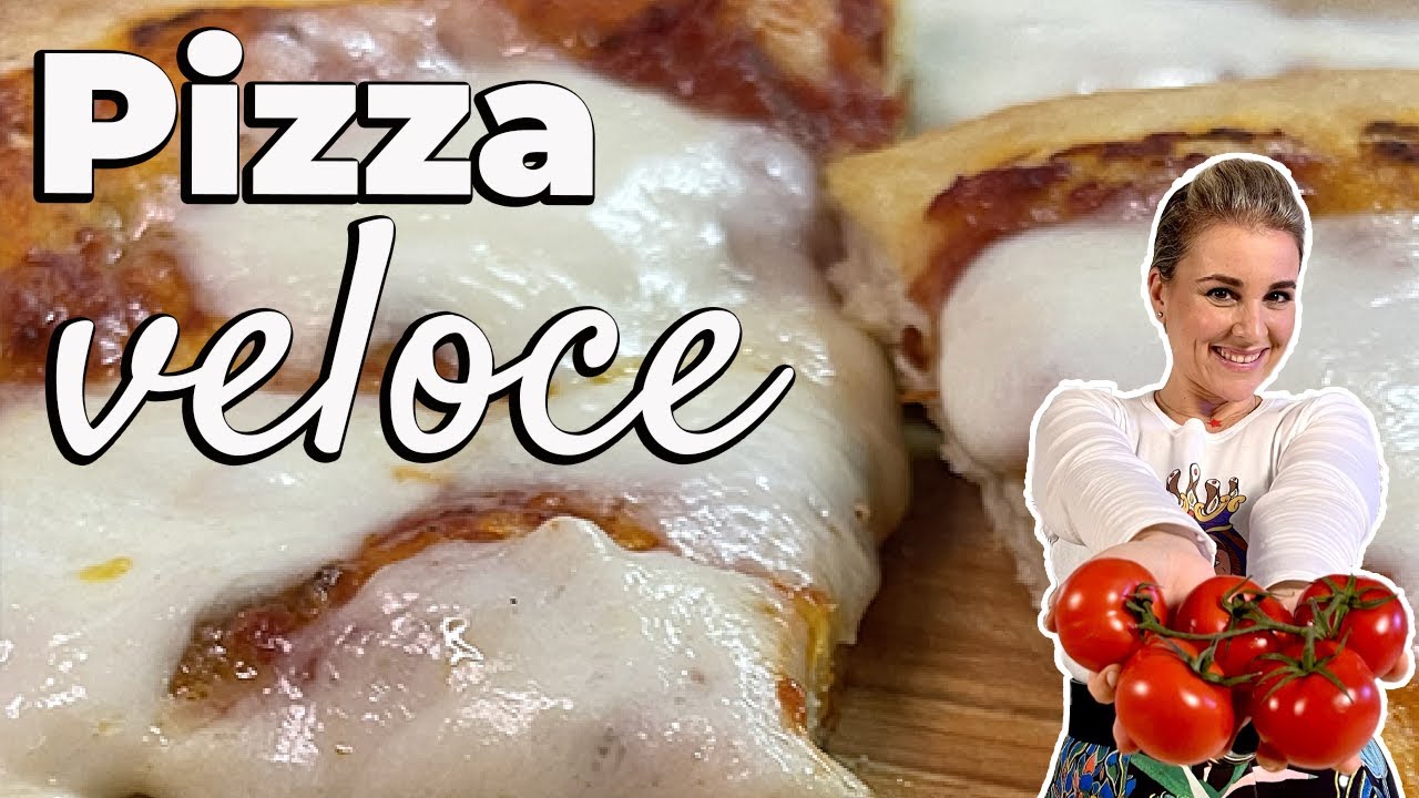 Pizza a lievitazione veloce| Giusina in cucina
