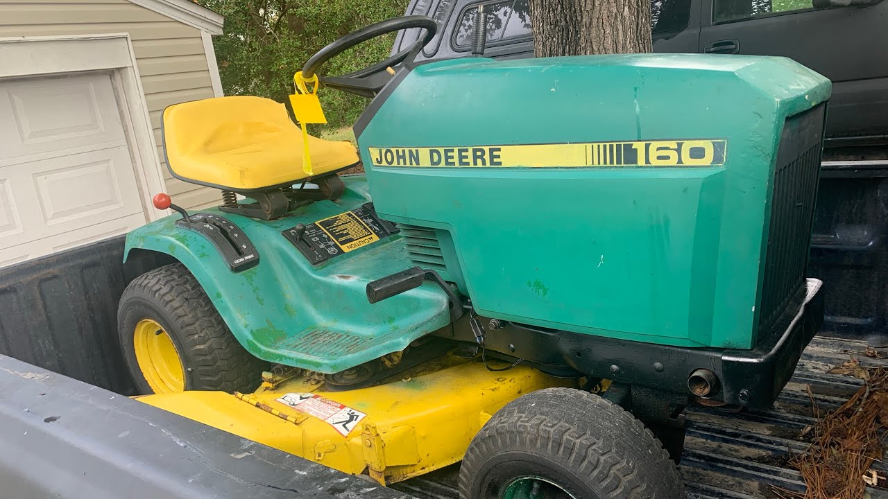 John Deere 160. Will it run?