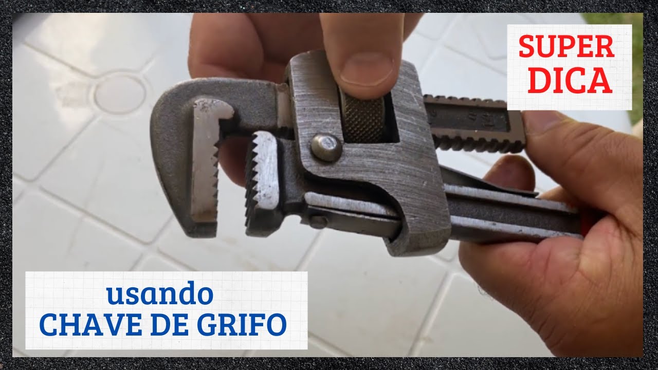 SUPER DICA - usando CHAVE DE GRIFO