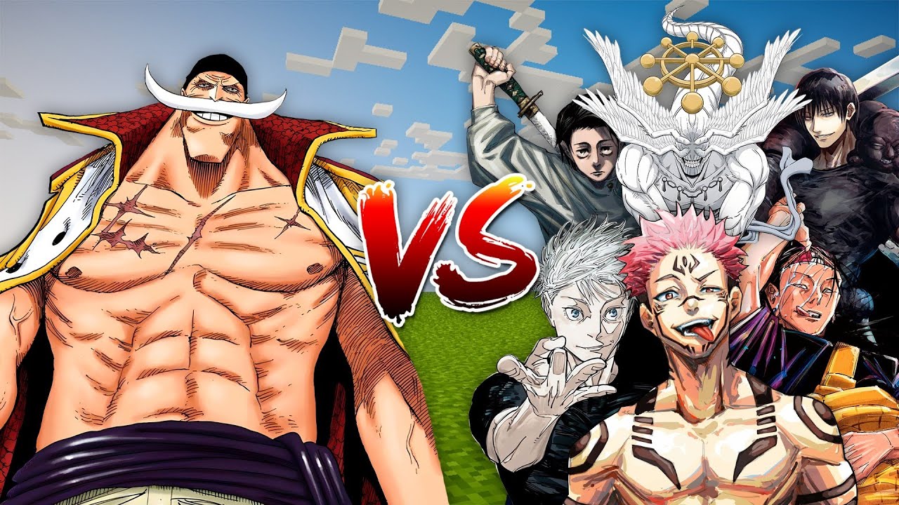 Whitebeard (Edward Newgate) vs Strongest Jujutsu Kaisen Characters