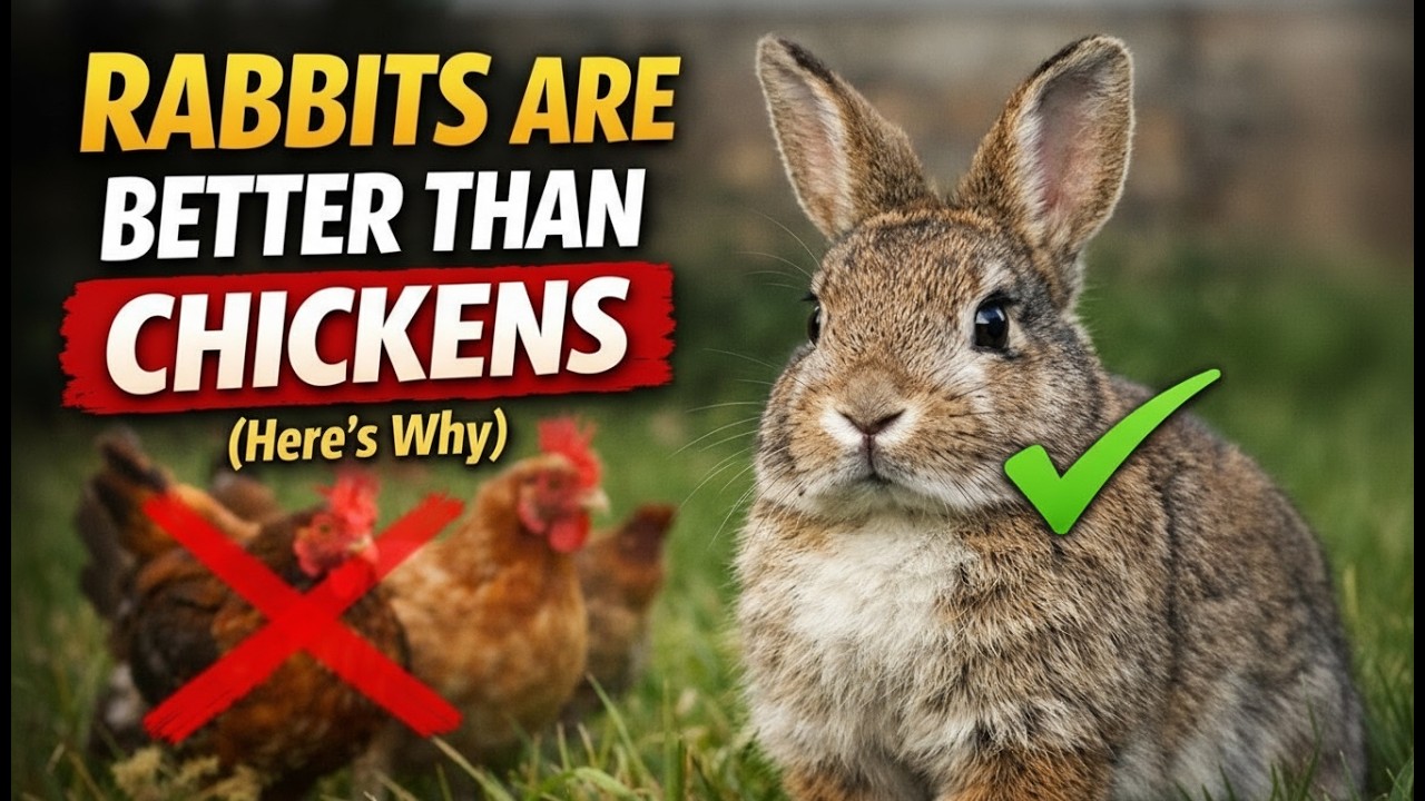 Why Rabbits Quietly Outperform Chickens on Small Homesteads - No One Talks About It
