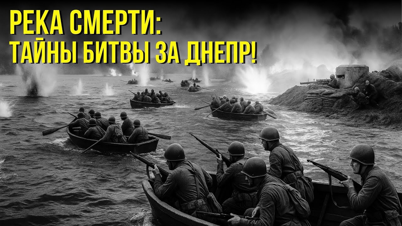 Река СМЕРТИ: Почему ДНЕПР стал самым кровавым сражением Великой Отечественной?
