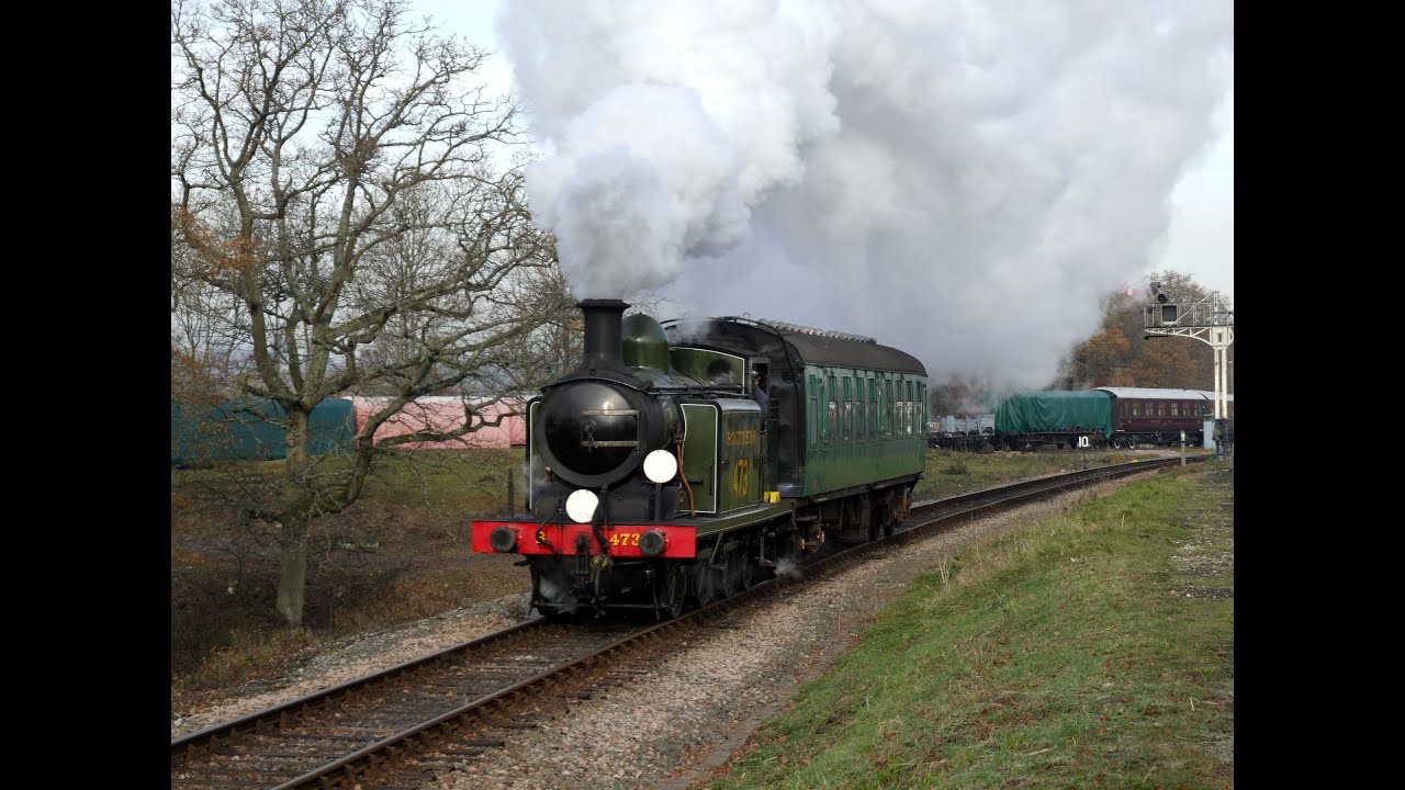 Bluebell Railway | A winters Saturday with 80151, 178 & B473 - Saturday 27th November 2010