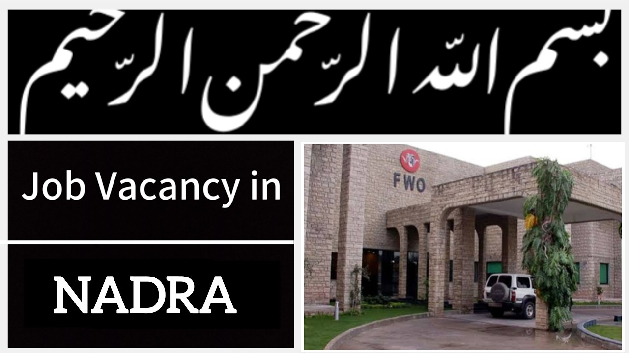FWO Latest Jobs 2026 | Jobs in Pakistan | Apply Now